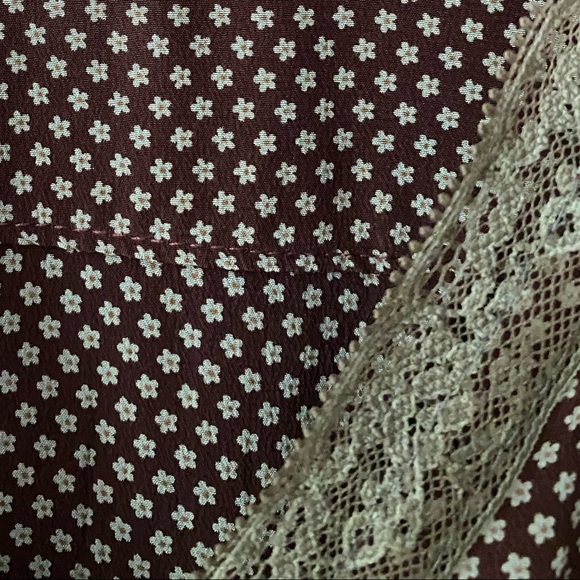 Lisa D soft 100% silk peasant dress - Picture 10 of 16